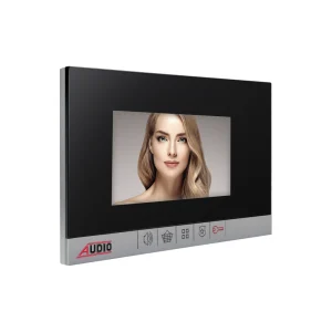 4.3″ Slim Bas Konuş Mekanik Butonlu Görüntülü Diafon (SiyahCam – Metalik Boyalı Gövde – Metalik Boyalı Çıtalı)